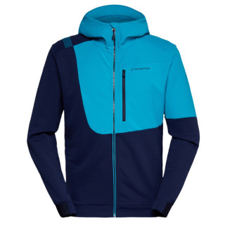 Sudadera de hombre La Sportiva Mood Hoody M azul oscuro Deep Sea/Tropic Blue