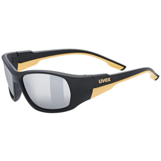 Gafas deportivas Uvex Sportstyle 514 negro/plata Black Matt/Mirror Silver