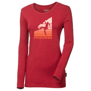 Camiseta funcional de mujer Progress Sonja Boulder rojo