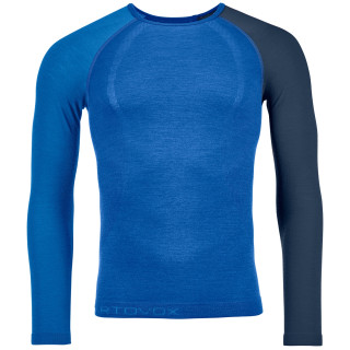 Camiseta de hombre Ortovox Competition Light LS M azul claro JustBlue