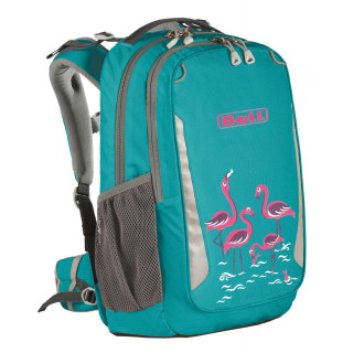 Mochila escolar Boll School Mate 20 Flamingos turquesa Turquoise