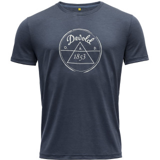 Camiseta de hombre Devold 1853 Man Tee negro Night