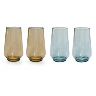 Juego de vasos Omada TRITAN Pangea glass 0.55l SET