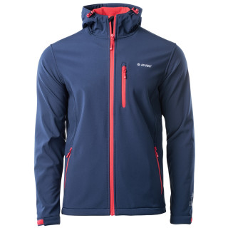 Chaqueta de hombre Hi-Tec Caen azul/naranja Navy/OrangeRed