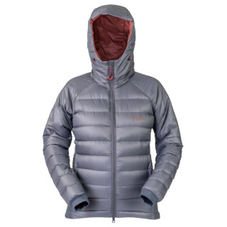 Chaqueta de plumón para mujer Patizon ReLight PRO gris Anthracite / Red