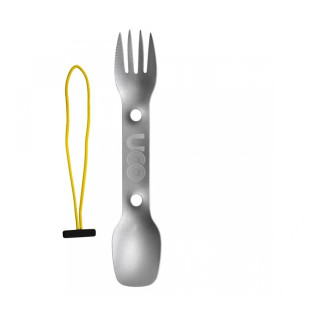 Cuchara-tenedor UCO Titanium Utility Spork gris