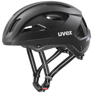 Casco de ciclismo Uvex City Stride negro Black Matt