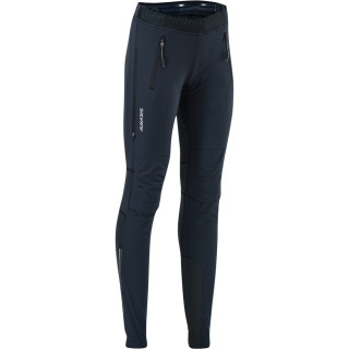 Pantalones de mujer Silvini Soracte WP1145 negro/gris BlackCloud