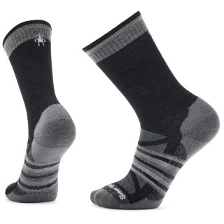 Calcetines Smartwool Outdoor Light Cushion Crew negro/gris black-medium gray heather