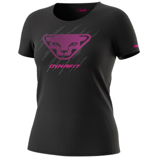 Camiseta de mujer Dynafit Graphic Co W S/S Tee negro Black Out