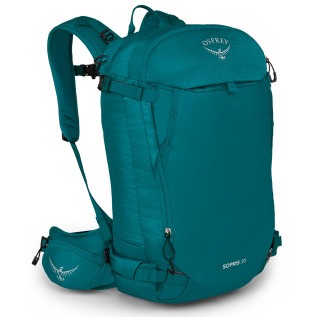 Mochila para esquí de travesía Osprey Sopris 30 2022 verde VerdigrisGreen