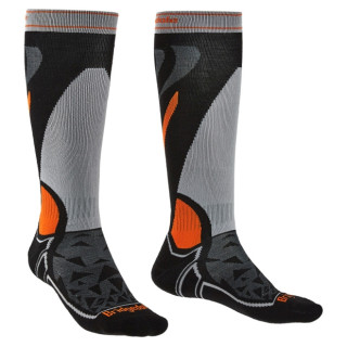 Calcetines de hombre Bridgedale Ski Midweight negro Black/Silver/