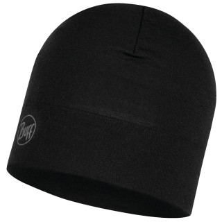 Gorro Buff MW Merino Wool Hat negro SolidBlack