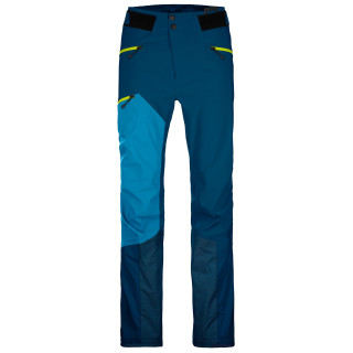 Pantalones de hombre Ortovox Westalpen 3L Pants azul Petrol Blue