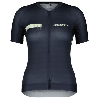 Maillot de ciclismo para mujer Scott W's RC Pro SS azul dark blue/fresh green