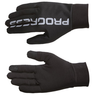 Guantes Progress Run Gloves negro černá