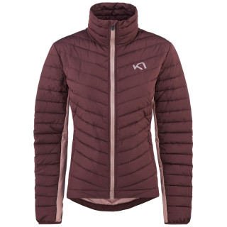 Chaqueta de mujer Kari Traa Eva Down Jacket marrón Syrup