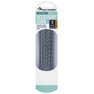 Cuerda Sea to Summit Reflective Cord 3.0mm / 5m gris Grey