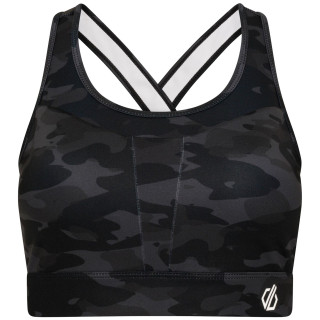 Sujetador deportivo Dare 2b Mantra Bra negro/gris Black Camo