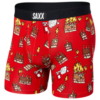 Calzoncillos bóxer Saxx Vibe Super Soft BB rojo FireUp/Red