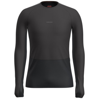 Camiseta de hombre Icebreaker M ZoneKnit 260 LS Crewe gris oscuro Jet Heather/Black/Metro H/Cb