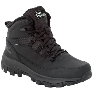 Botas de invierno para hombre Jack Wolfskin Everquest Texapore Mid negro black