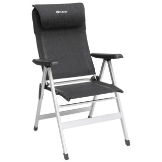 Silla Outwell Milton negro/gris Black & Grey