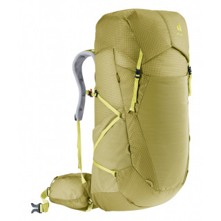 Mochila de senderismo Deuter Aircontact Ultra 45+5 SL amarillo/verde linden-sprout