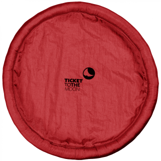 Frisbee de bolsillo Ticket to the moon Ultimate Moon Disc - Foldable frisbee rojo Burgundy