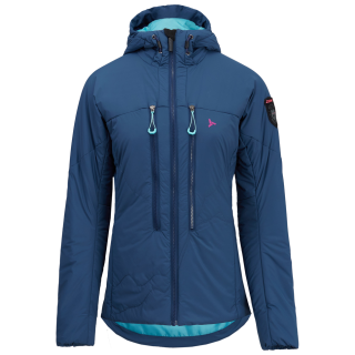 Chaqueta de invierno para mujer Silvini Lupa azul navy-turquoise