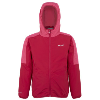 Chaqueta para niños Regatta Volcanics Reflective Jacket VIII rosa DpPnk/HotPnk