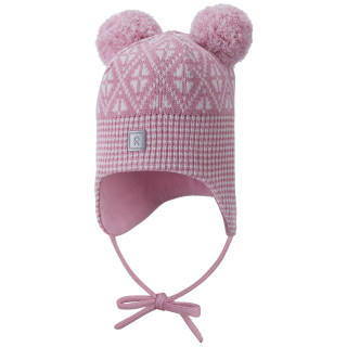 Gorro para niños Reima Kuuru rosa Grey Pink