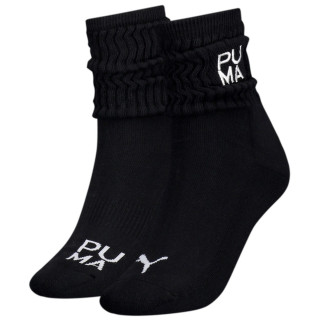 Calcetines de mujer Puma Women Slouch Sock 2P negro black