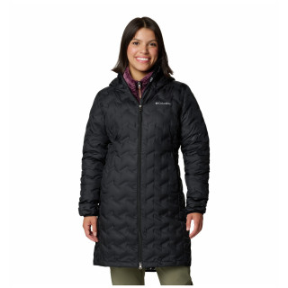 Abrigo de invierno para mujer Columbia Delta Ridge™ II Long Down Jacket negro Black