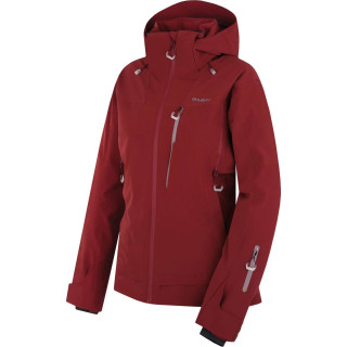 Chaqueta de mujer Husky Montry L rojo bordo