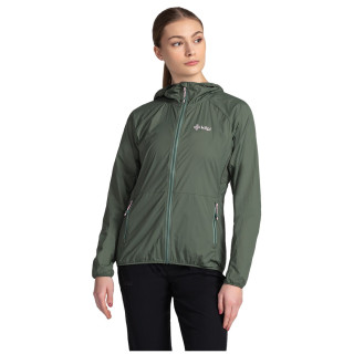 Chaqueta softshell de mujer Kilpi Rosa verde oscuro dark green