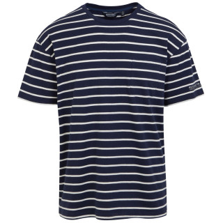 Camiseta de hombre Regatta Shorebay Tee II azul/blanco Navy/WhitStr