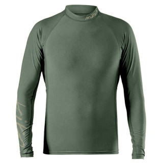 Camiseta funcional de hombre Hiko Shade Dew L/S khaki _OLV