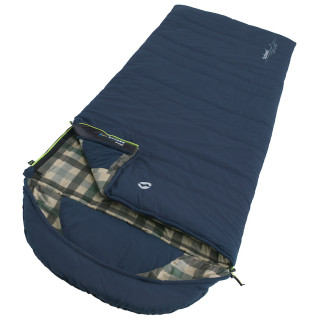 Saco de dormir tipo manta Outwell Camper Lux azul oscuro