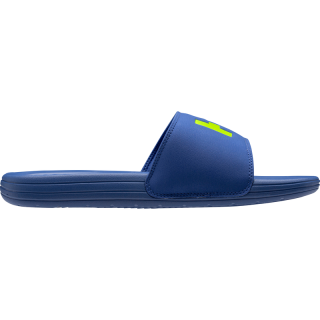 Pantuflas de hombre Helly Hansen H/H Slide azul Olympian Blue / Azid Lime