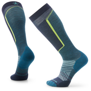 Calcetines de esquí Smartwool Ski Targeted Cushion OTC - Recycled azul/ azul claro twilight blue