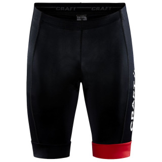 Pantalones cortos de ciclismo para hombre Craft Core Endur negro/rojo Black/BrightRed