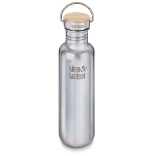 Botella de acero inoxidable Klean Kanteen Reflect w/Bamboo Cap 800 ml