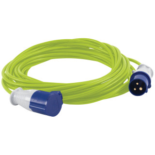 Cable alargador Outwell Corvus CEE Cable 15 m verde Lime Green