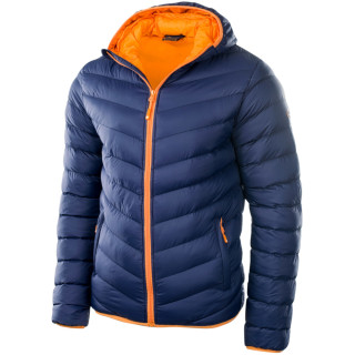 Chaqueta de hombre Hi-Tec Salrin azul oscuro EveningBlue/GrenadineOrange