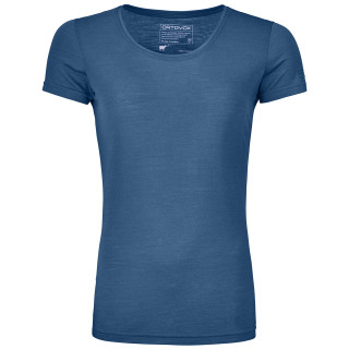 Camiseta funcional de mujer Ortovox 150 Cool Clean Ts W azul mountain blue