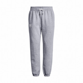 Pantalones de chándal para mujer Under Armour Essential Fleece Joggers gris claro ModGrayLightHeather/White