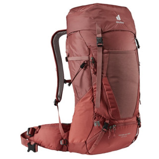 Mochila de mujer Deuter Futura Air Trek 45+10 SL rojo RedwoodLava