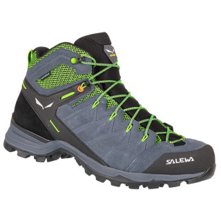 Calzado de hombre Salewa Ms Alp Mate Mid Wp azul/verde OmbreBlue/PaleFrog