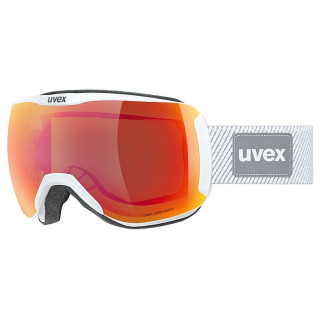 Gafas de esquí Uvex Downhill 2100 CV blanco/naranja white SL/sca-gree